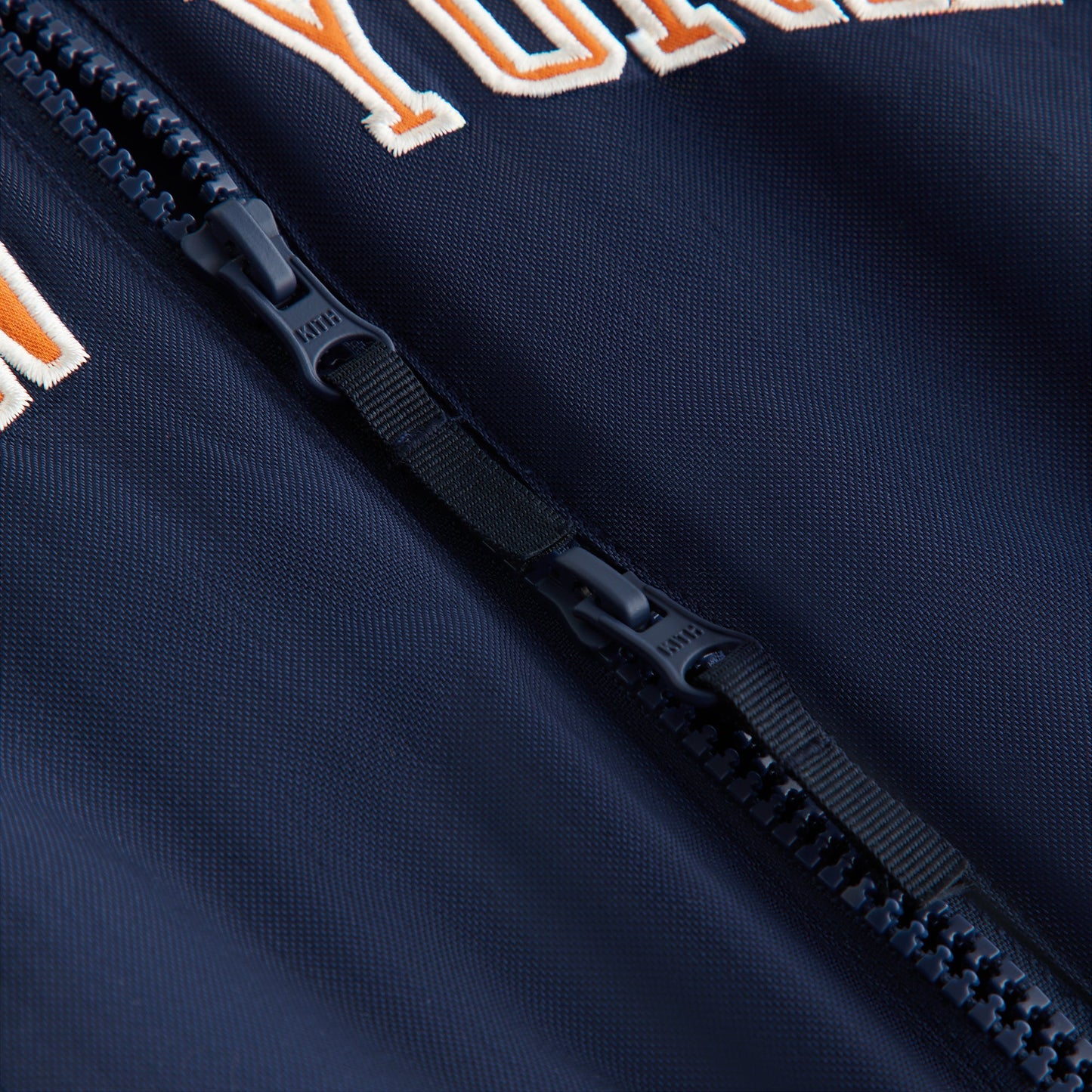 Kids Kith Kith Kids for the New York Knicks Nylon Padded Jacket - Nocturnal