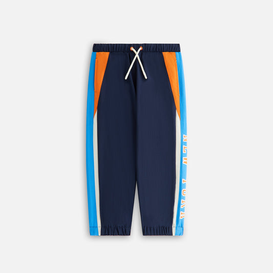 Kids Kith Kith Kids for the New York Knicks Nylon Track Pant - Nocturnal