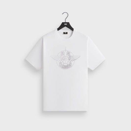 Men Kith Kith for the New York Knicks Wingman Sketch Vintage Tee - White