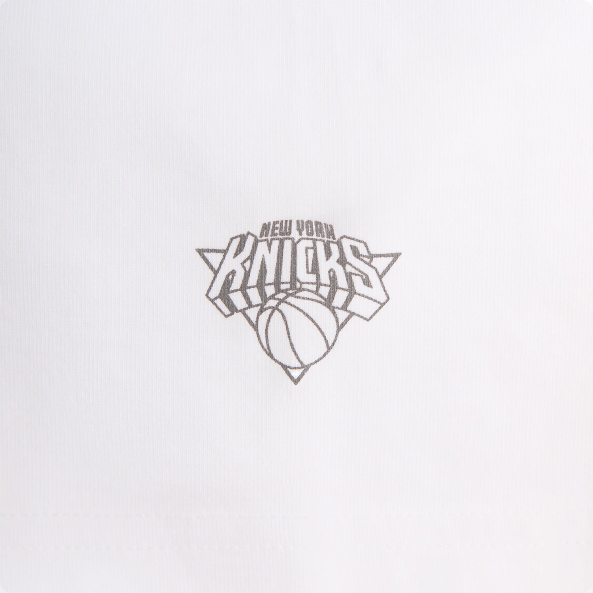 Men Kith Kith for the New York Knicks Wingman Sketch Vintage Tee - White