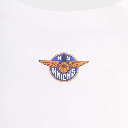 Men Kith Kith for the New York Knicks Wingman Sketch Vintage Tee - White