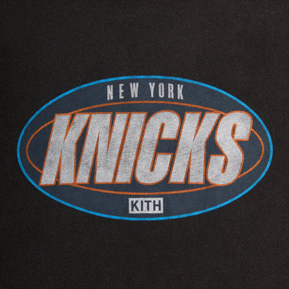 Men Kith Kith for the New York Knicks Y2K Vintage Tee - Black