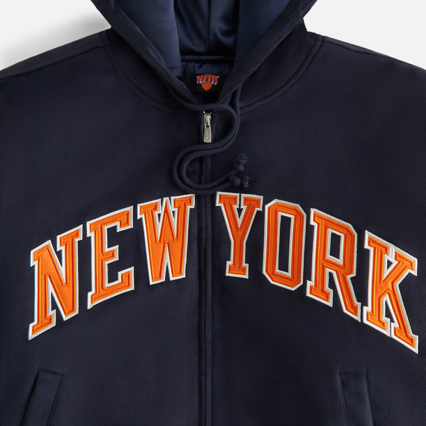 Women Kith Kith Women for the New York Knicks Hooded Jacket - Nocturnal