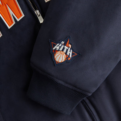 Women Kith Kith Women for the New York Knicks Hooded Jacket - Nocturnal