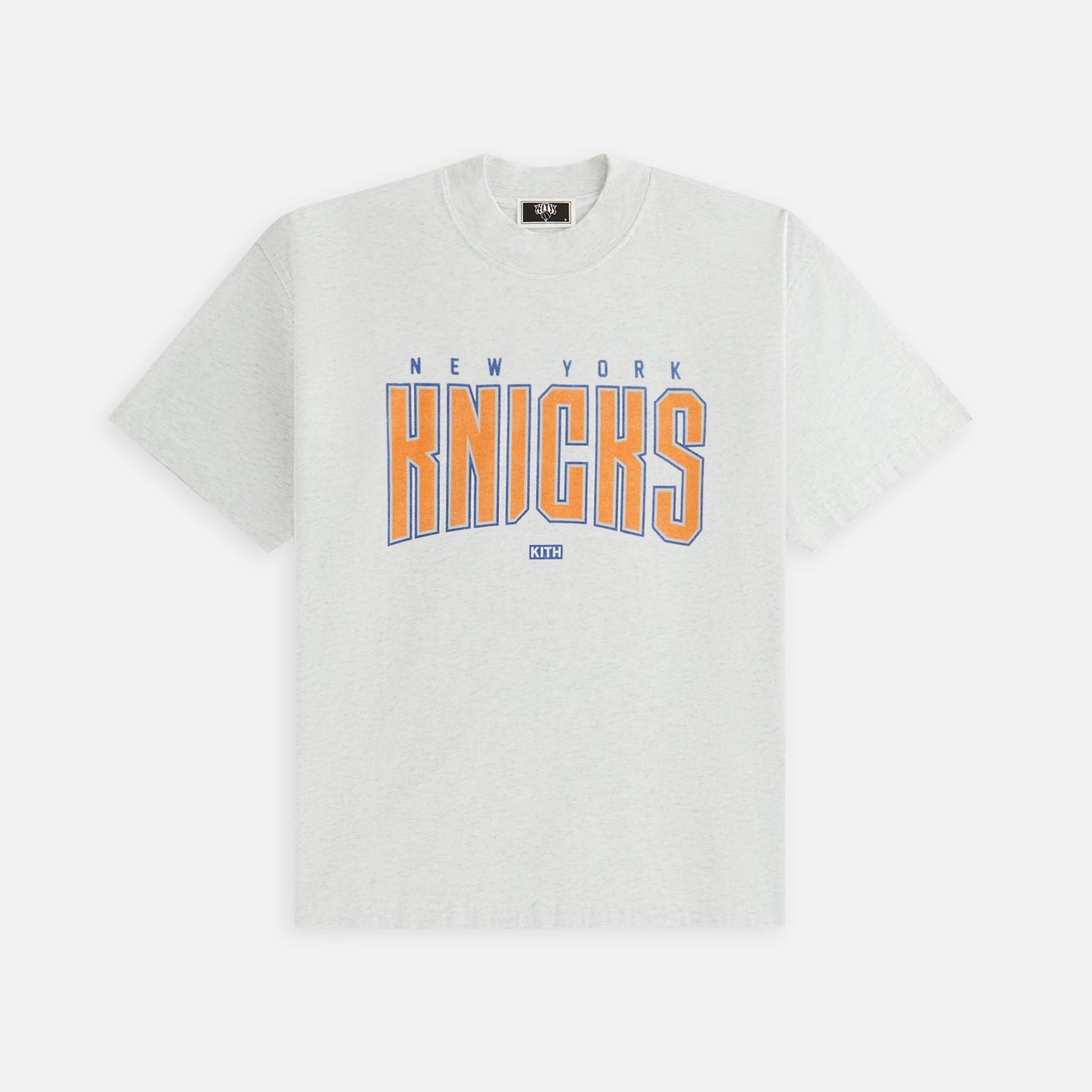 Women Kith Kith Women for the New York Knicks Arc Mockneck Tee - Light Healther G