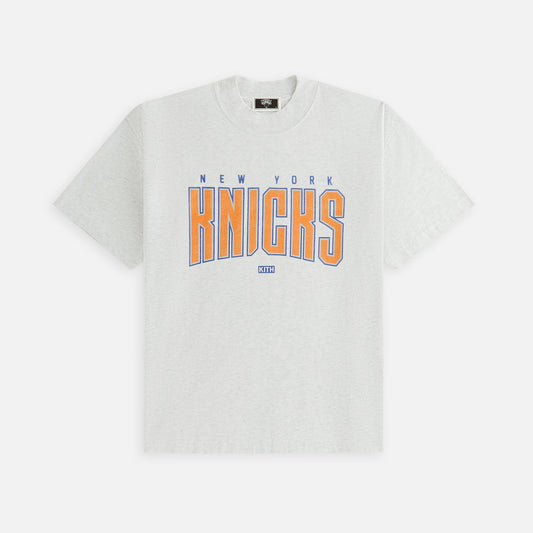 Women Kith Kith Women for the New York Knicks Arc Mockneck Tee - Light Healther G