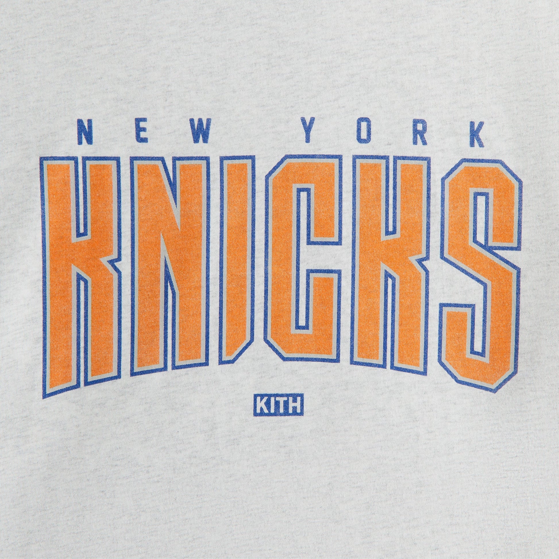 Women Kith Kith Women for the New York Knicks Arc Mockneck Tee - Light Healther G