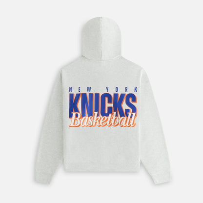 Women Kith Kith Women for the New York Knicks Maverick Hoodie - Light Heather Gre