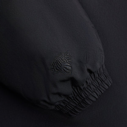 Men Kith Kith for the New York Knicks Wings Quarter Zip Anorak - Black
