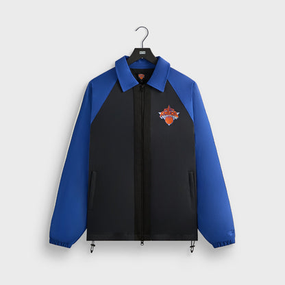 Men Kith Kith for the New York Knicks Vintage Nylon Jacket - Black