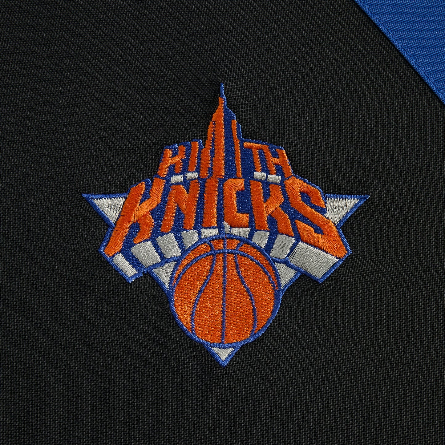 Men Kith Kith for the New York Knicks Vintage Nylon Jacket - Black