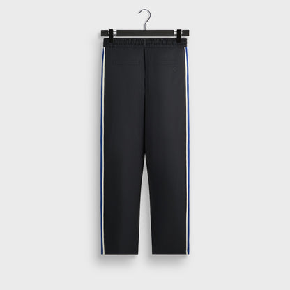 Men Kith Kith for the New York Knicks Vintage Nylon Wide Leg Pant - Black