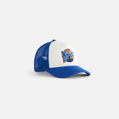 Kids Kith Kith Kids & New Era for the New York Knicks Skyline Trucker Cap - Roya