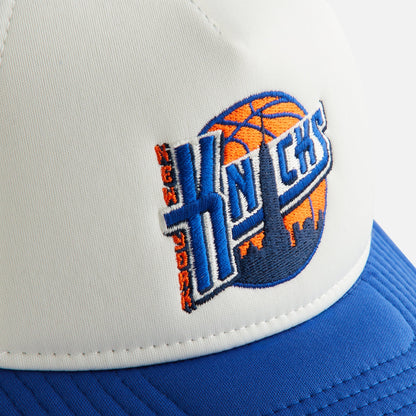 Kids Kith Kith Kids & New Era for the New York Knicks Skyline Trucker Cap - Roya