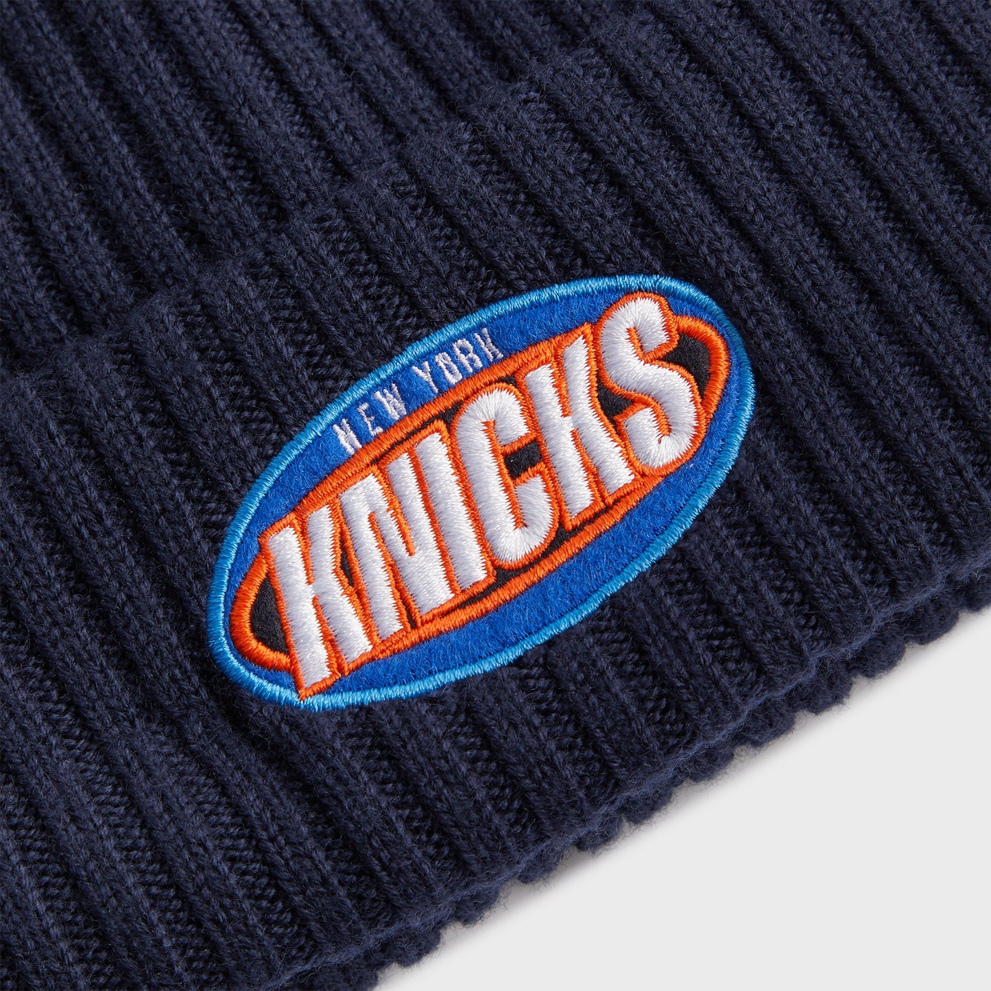 Men Kith Kith & New Era for the New York Knicks Logo Beanie - Nocturnal
