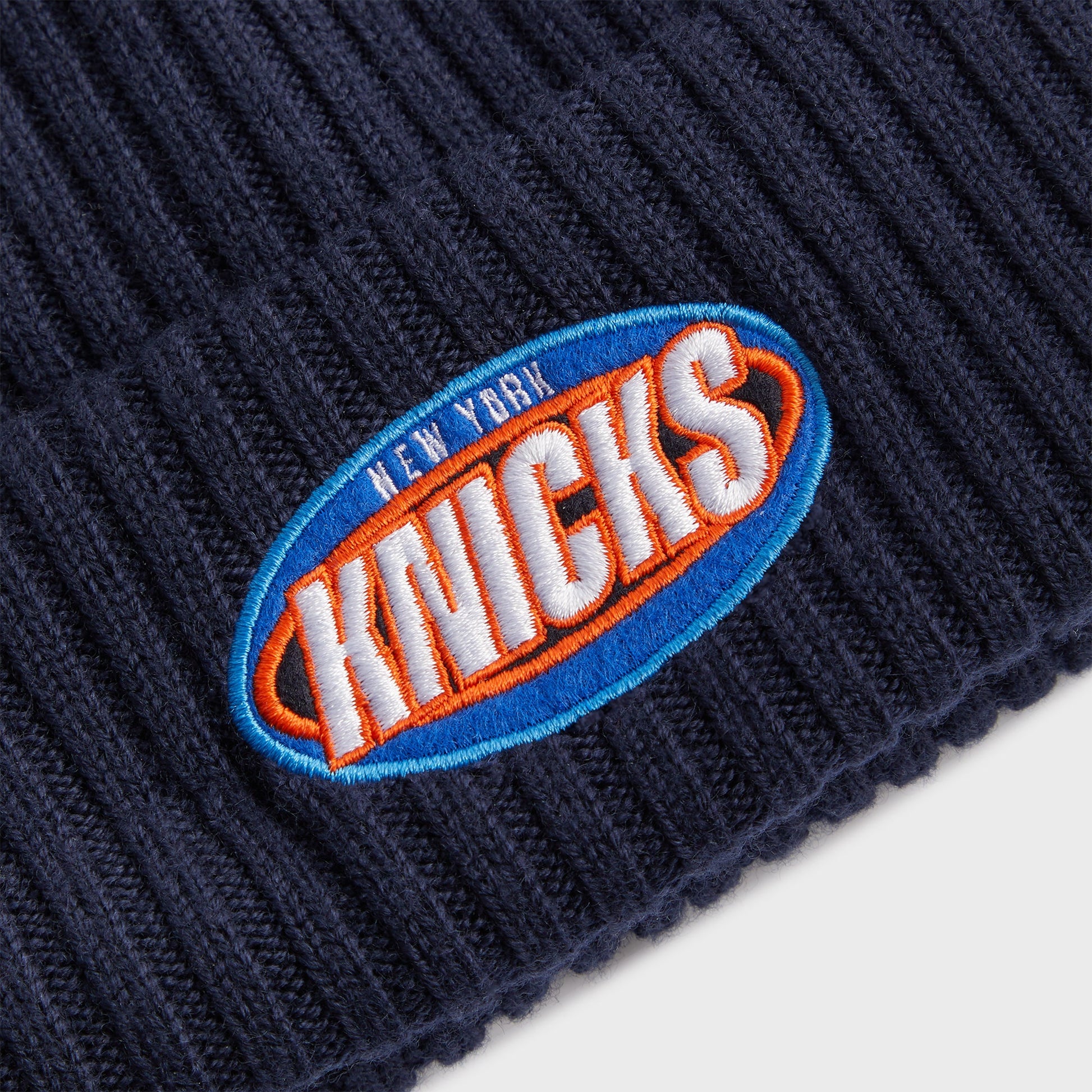 Men Kith Kith & New Era for the New York Knicks Logo Beanie - Nocturnal