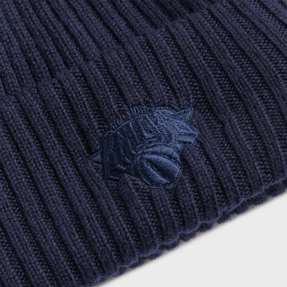 Men Kith Kith & New Era for the New York Knicks Logo Beanie - Nocturnal
