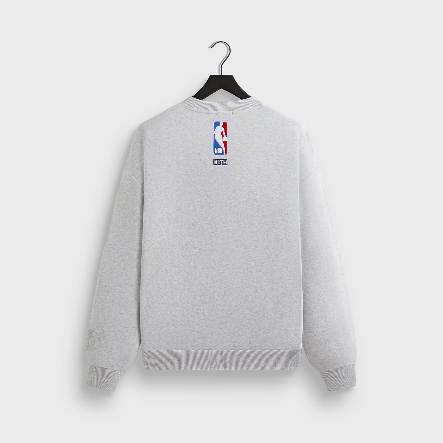 Men Kith Kith for the New York Knicks Classic Vintage Nelson Crewneck - Light H
