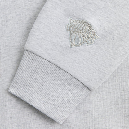 Men Kith Kith for the New York Knicks Classic Vintage Nelson Crewneck - Light H
