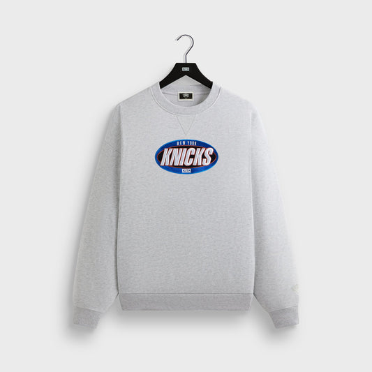 Men Kith Kith for the New York Knicks Y2K Vintage Nelson Crewneck - Light Heath