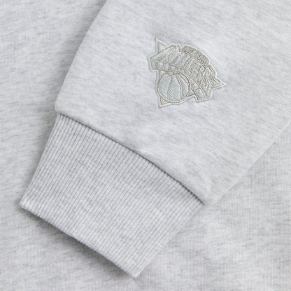 Men Kith Kith for the New York Knicks Y2K Vintage Nelson Crewneck - Light Heath