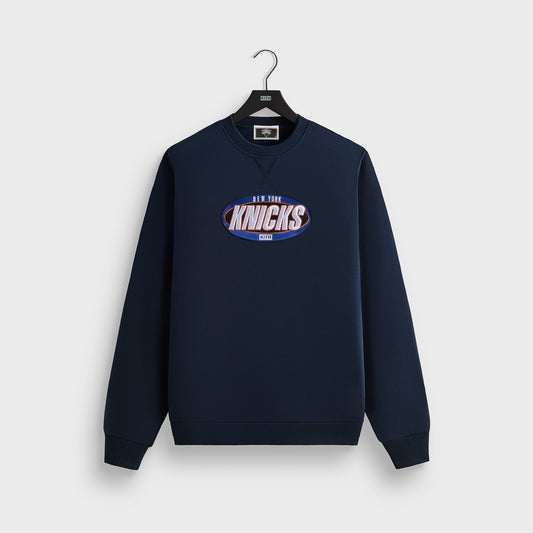 Men Kith Kith for the New York Knicks Y2K Vintage Nelson Crewneck - Nocturnal