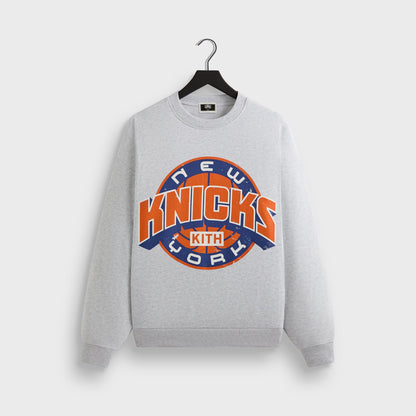 Men Kith Kith for the New York Knicks Showtime Vintage Nelson Crewneck - Light