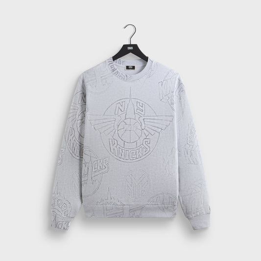 Men Kith Kith for the New York Knicks Sketched Vintage Nelson Crewneck - Light