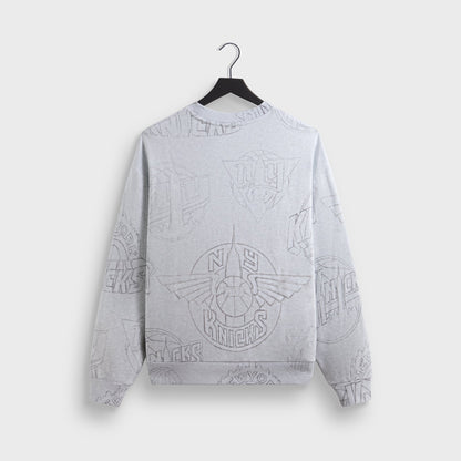 Men Kith Kith for the New York Knicks Sketched Vintage Nelson Crewneck - Light