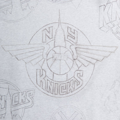 Men Kith Kith for the New York Knicks Sketched Vintage Nelson Crewneck - Light