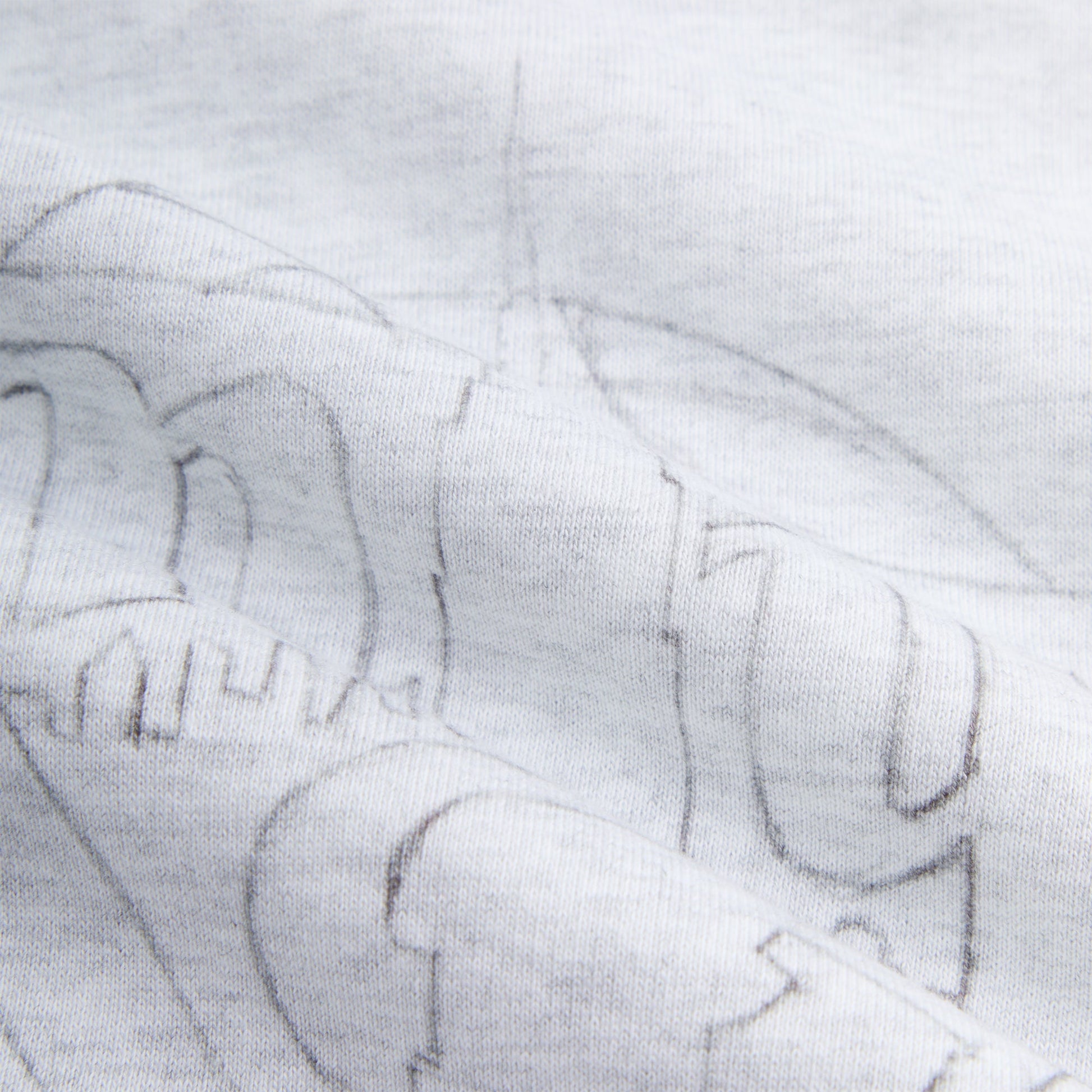 Men Kith Kith for the New York Knicks Sketched Vintage Nelson Crewneck - Light