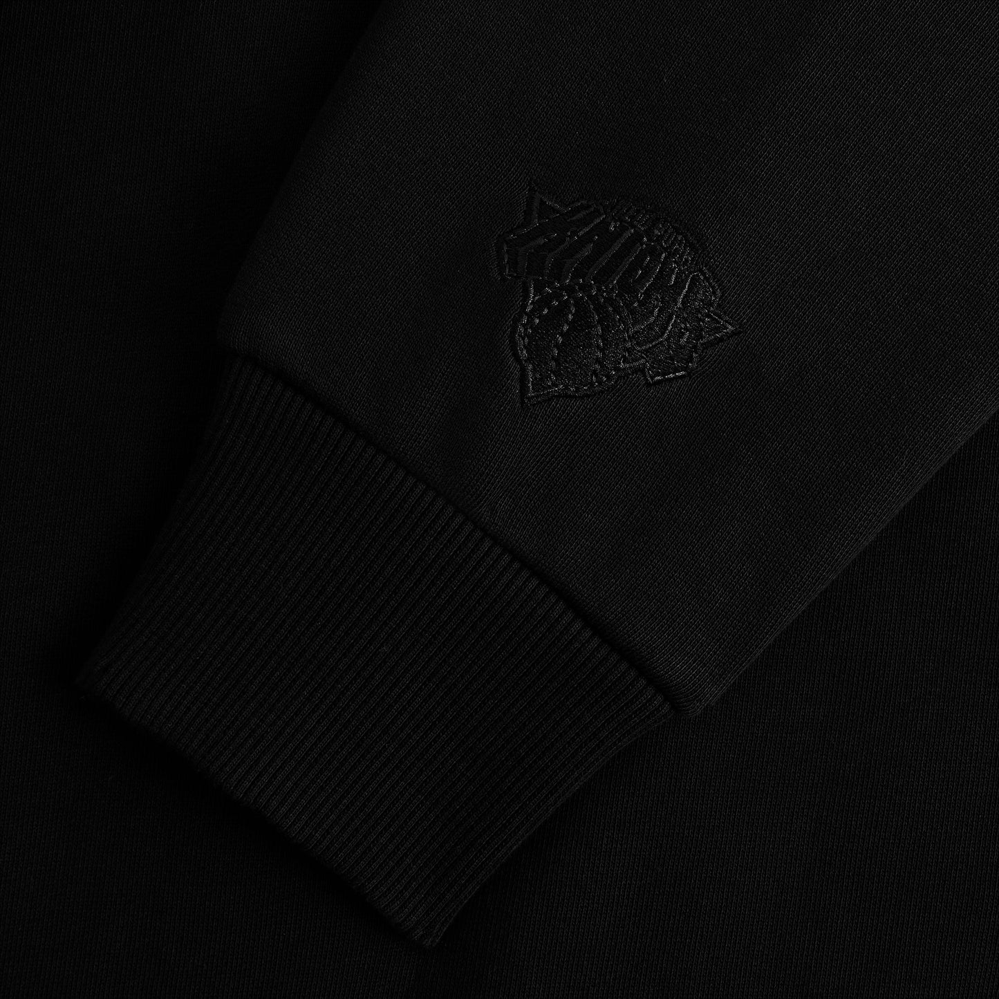 Men Kith Kith for the New York Knicks Arched Vintage Nelson Hoodie - Black