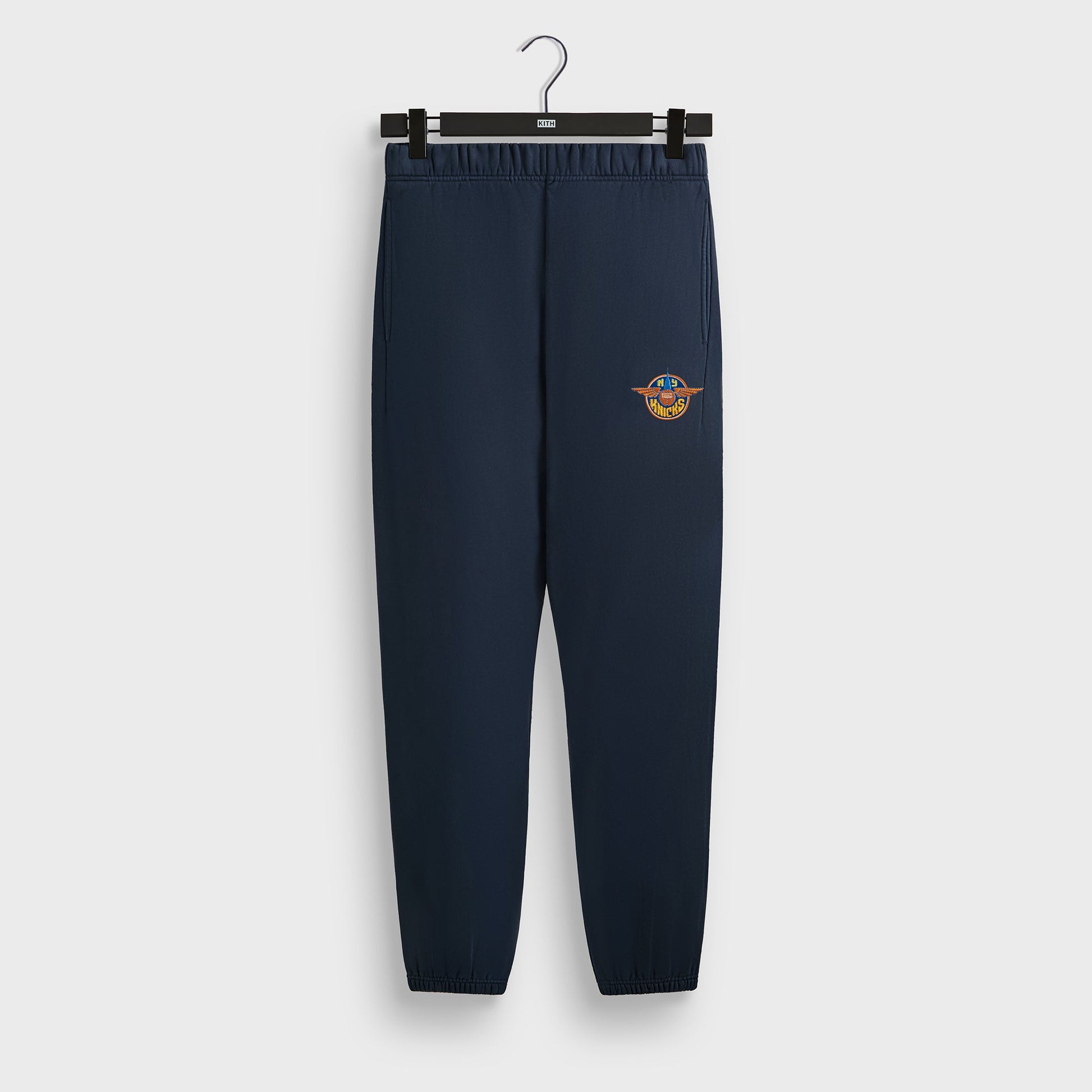 Men Kith Kith for the New York Knicks Wingman Vintage Nelson Sweatpant - Noctur