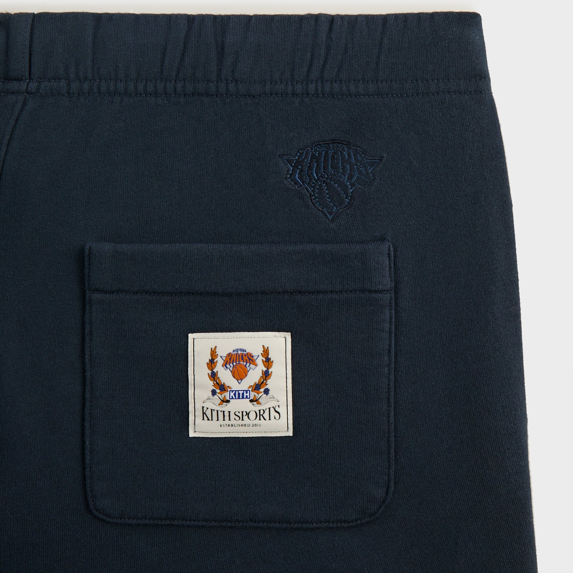 Men Kith Kith for the New York Knicks Wingman Vintage Nelson Sweatpant - Noctur