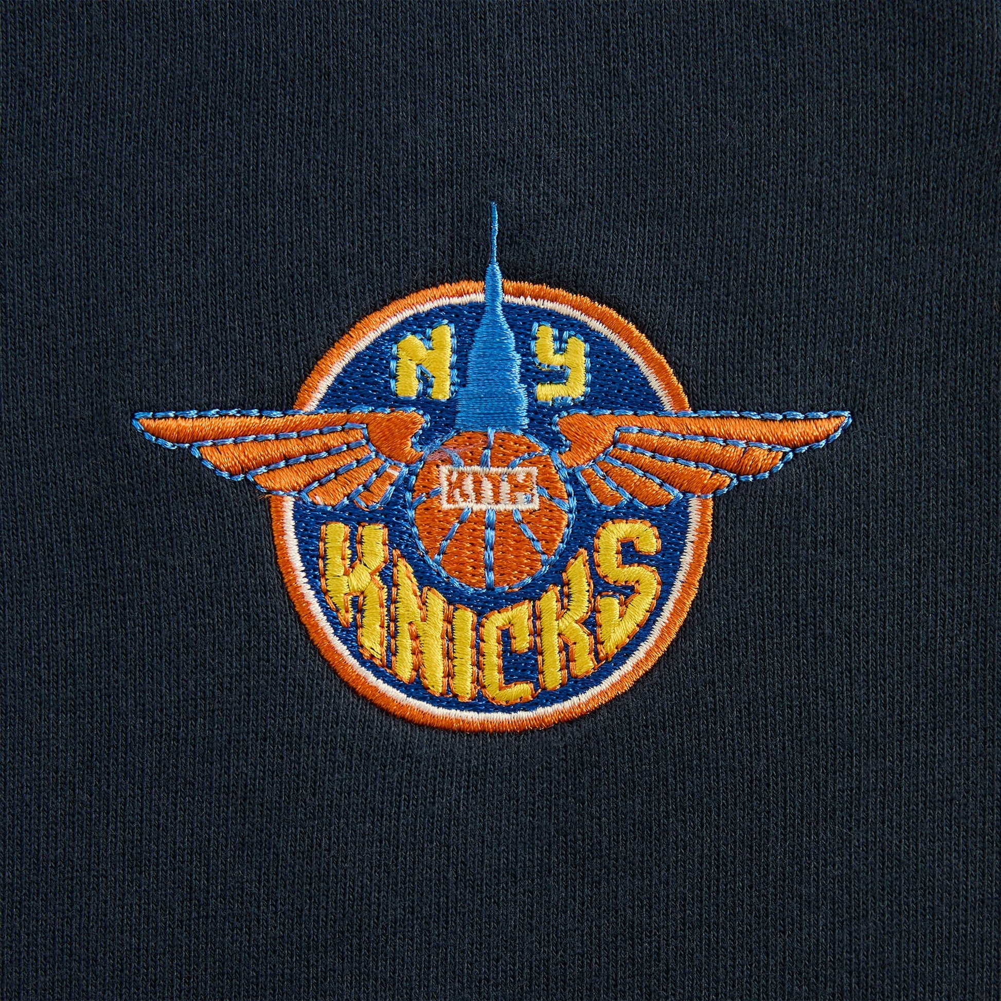 Men Kith Kith for the New York Knicks Wingman Vintage Nelson Sweatpant - Noctur