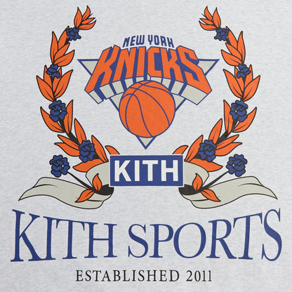 Men Kith Kith for the New York Knicks Laurel Vintage Nelson Crewneck - Light He