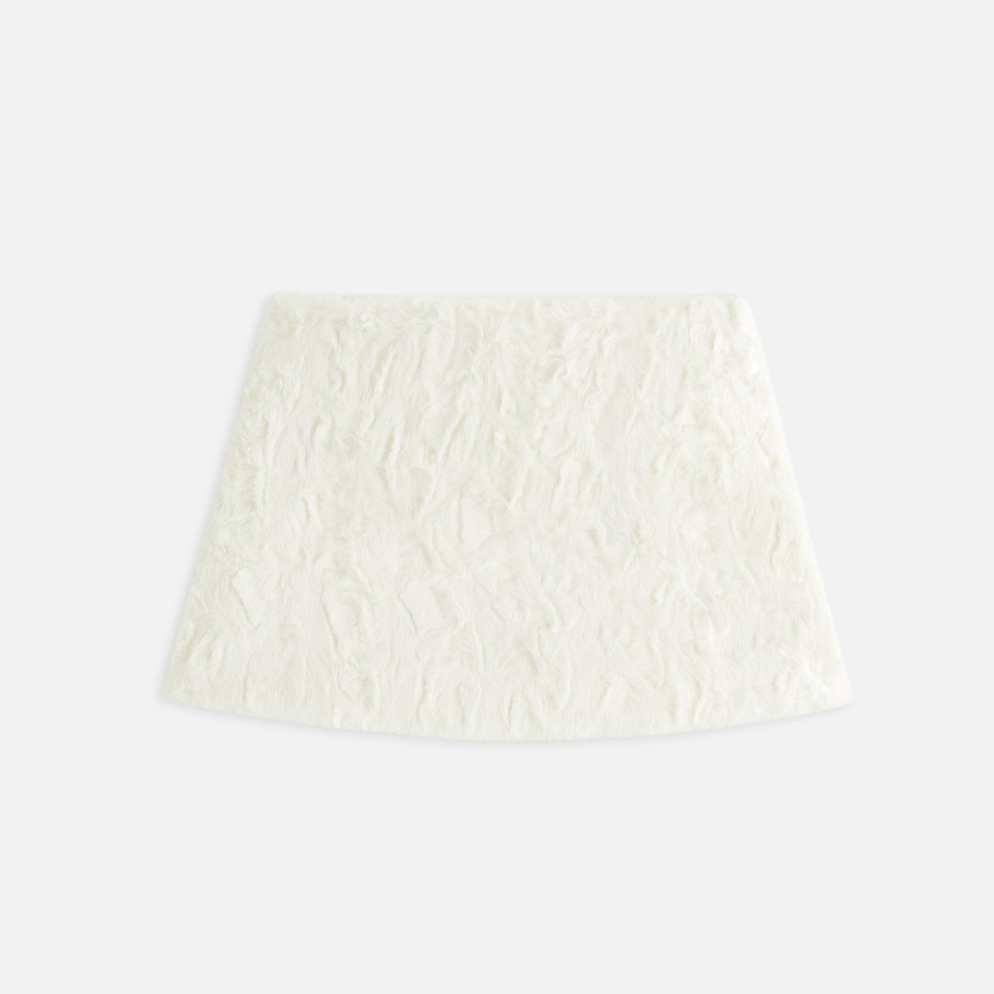 Women Kith Kith Women Ashtyn Cowlick Fur Mini Skirt - Sandrift