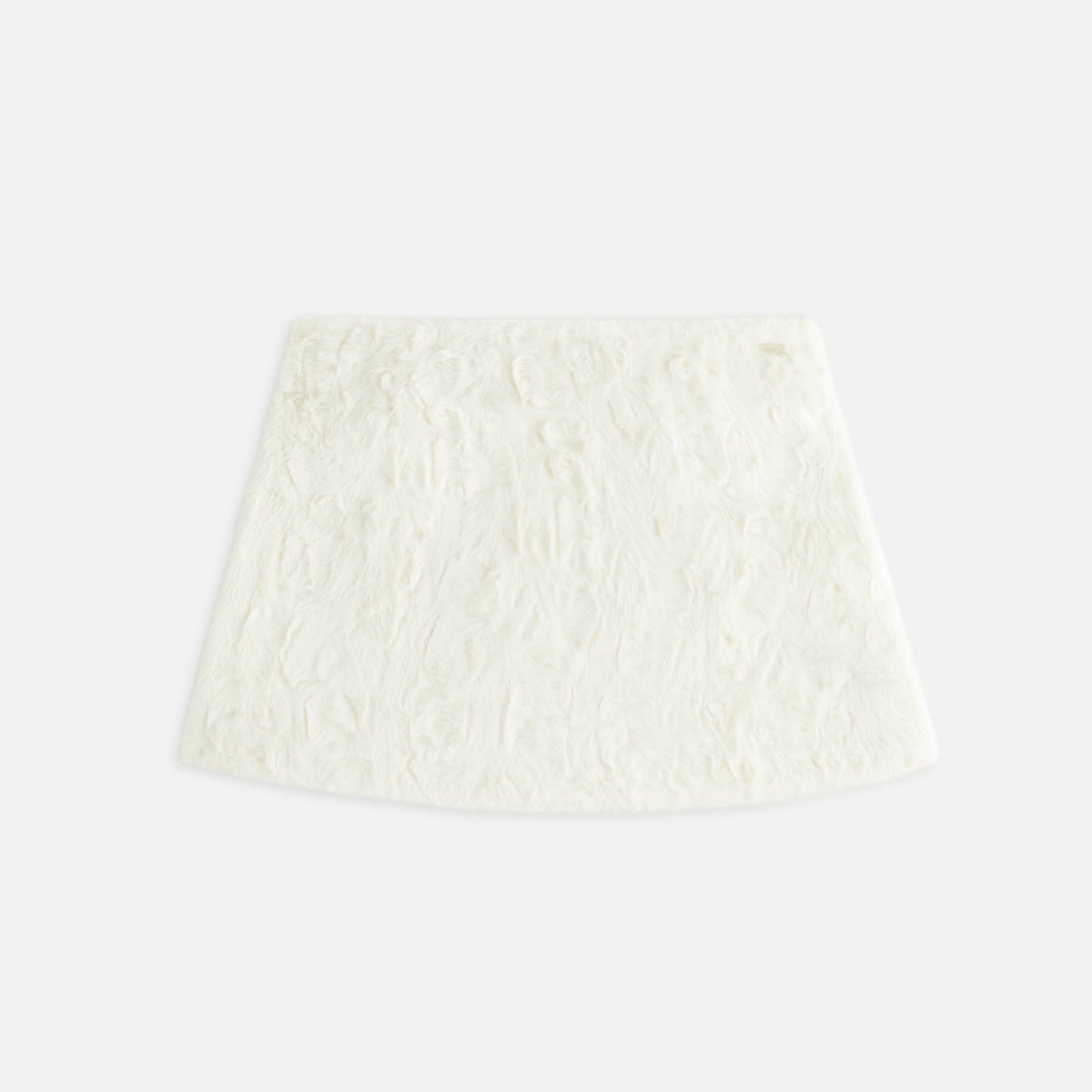 Women Kith Kith Women Ashtyn Cowlick Fur Mini Skirt - Sandrift