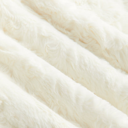 Women Kith Kith Women Ashtyn Cowlick Fur Mini Skirt - Sandrift
