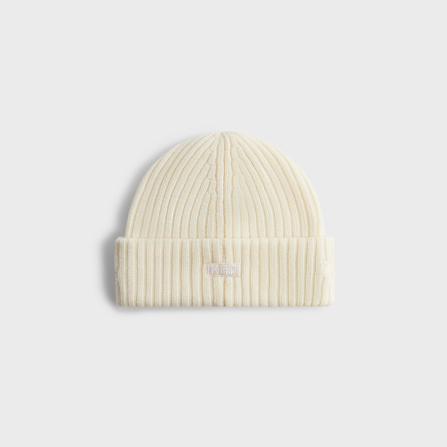 Men Kith Kith for the New York Knicks Wings Logo Beanie - Sandrift