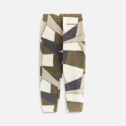 Women Kith Kith Women Chelsea III Patchwork Fleece Jogger - Plaster