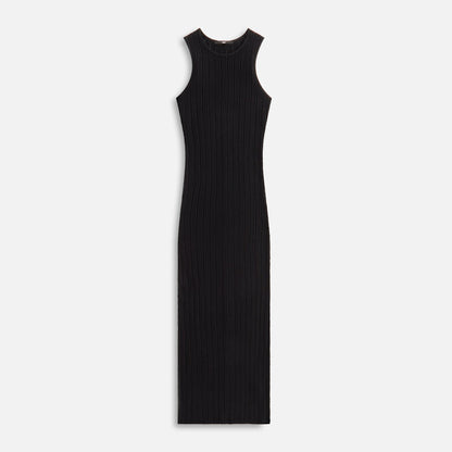 Women Kith Kith Women Camille Pointelle Knit Maxi - Black