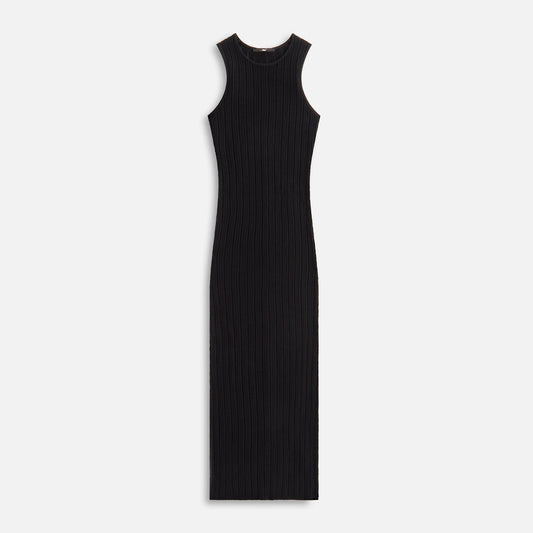 Women Kith Kith Women Camille Pointelle Knit Maxi - Black