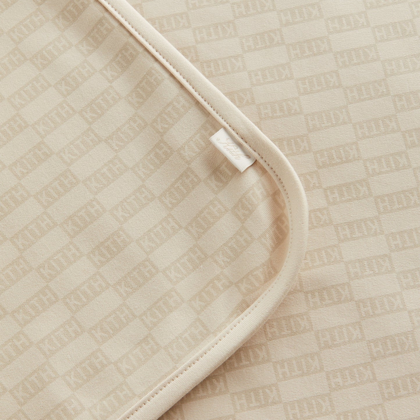 Kids Kith Kith Baby Monogram Blanket - Whisper