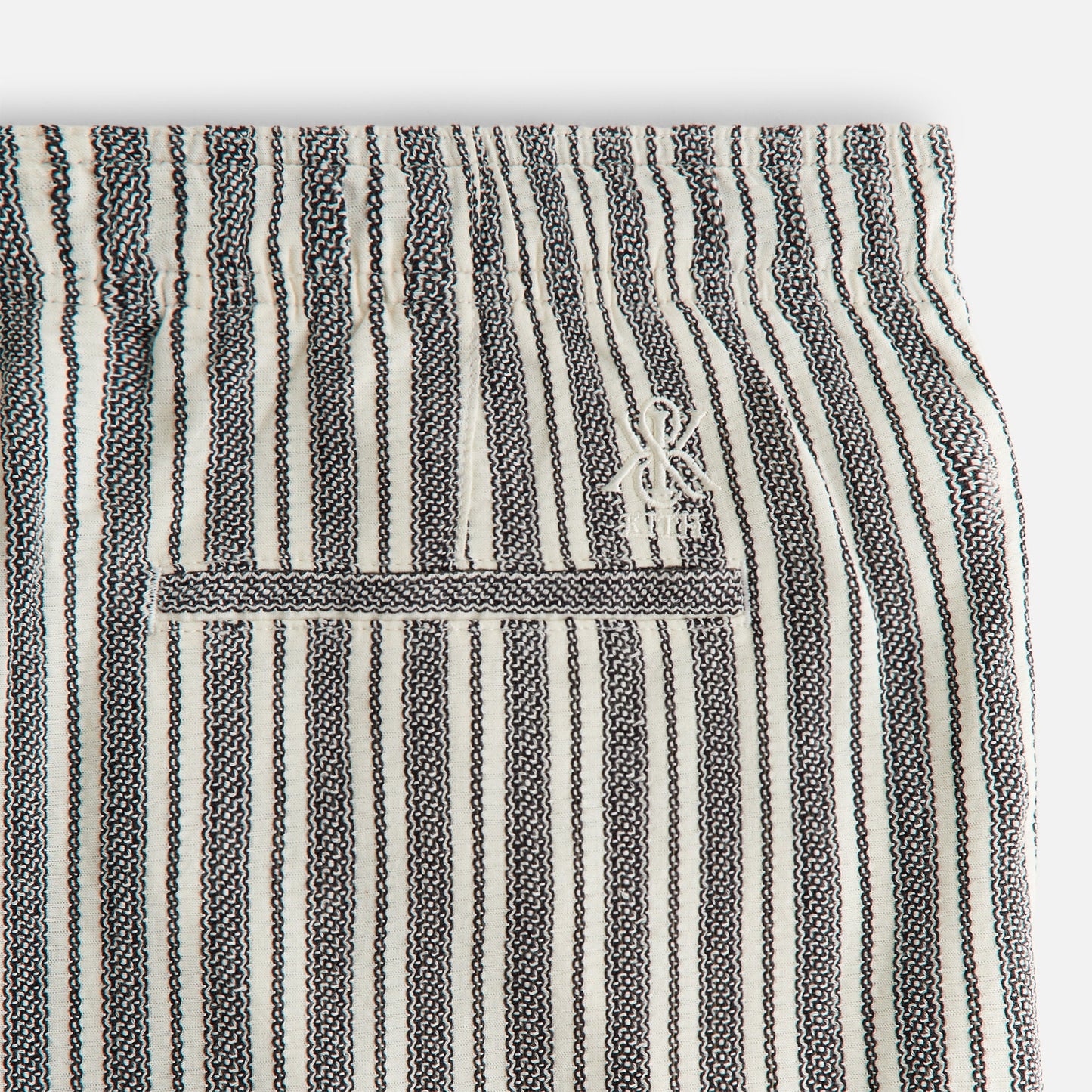 Women Kith Kith Women Miles II Dobby Stripe Pants - Black