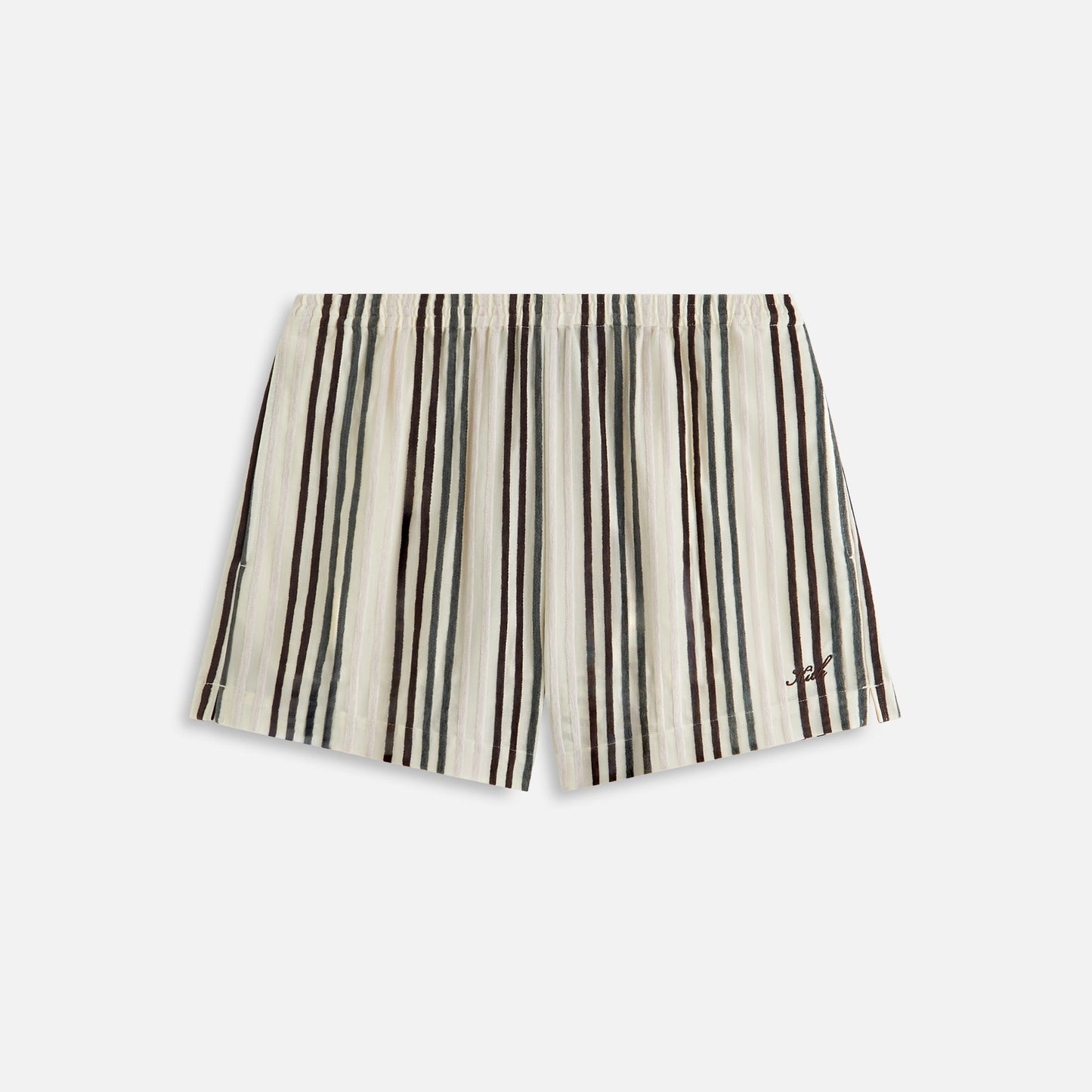 Women Kith Kith Women Erika II Chenille Stripe Short - Echo