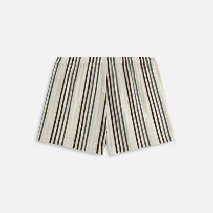 Women Kith Kith Women Erika II Chenille Stripe Short - Echo