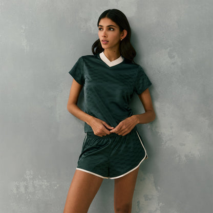 Women Kith Kith Women Orsa Monogram Shorty - Machine