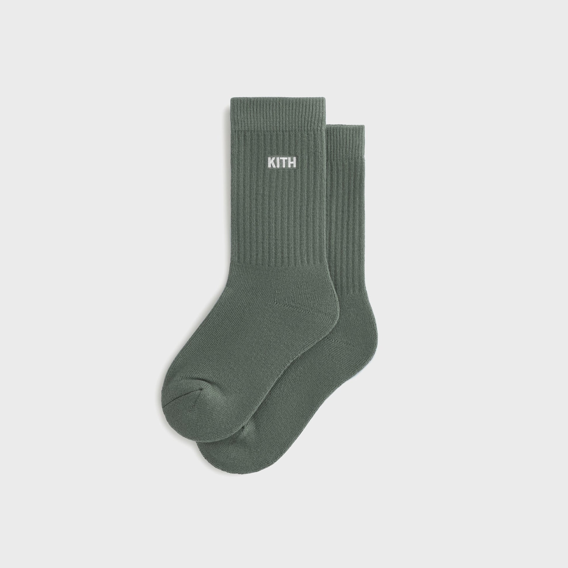 Kids Kith Kith Kids Classic Crew Socks - Laurel