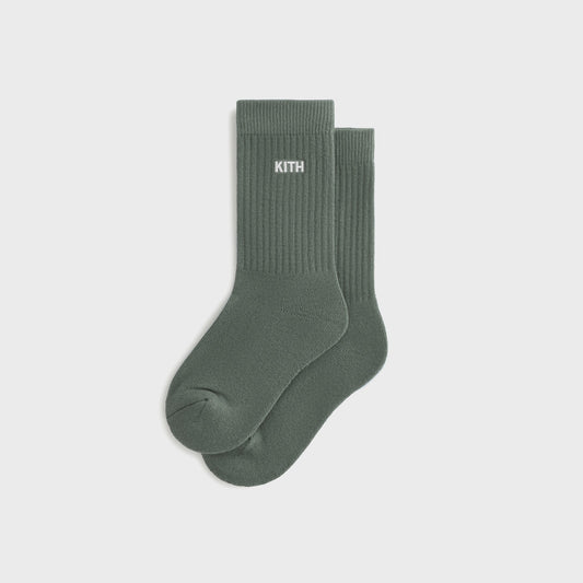 Kids Kith Kith Kids Classic Crew Socks - Laurel